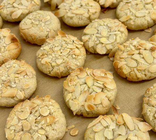 Almond Cookies (Greek Macaroons). Pack of 2 cookies.