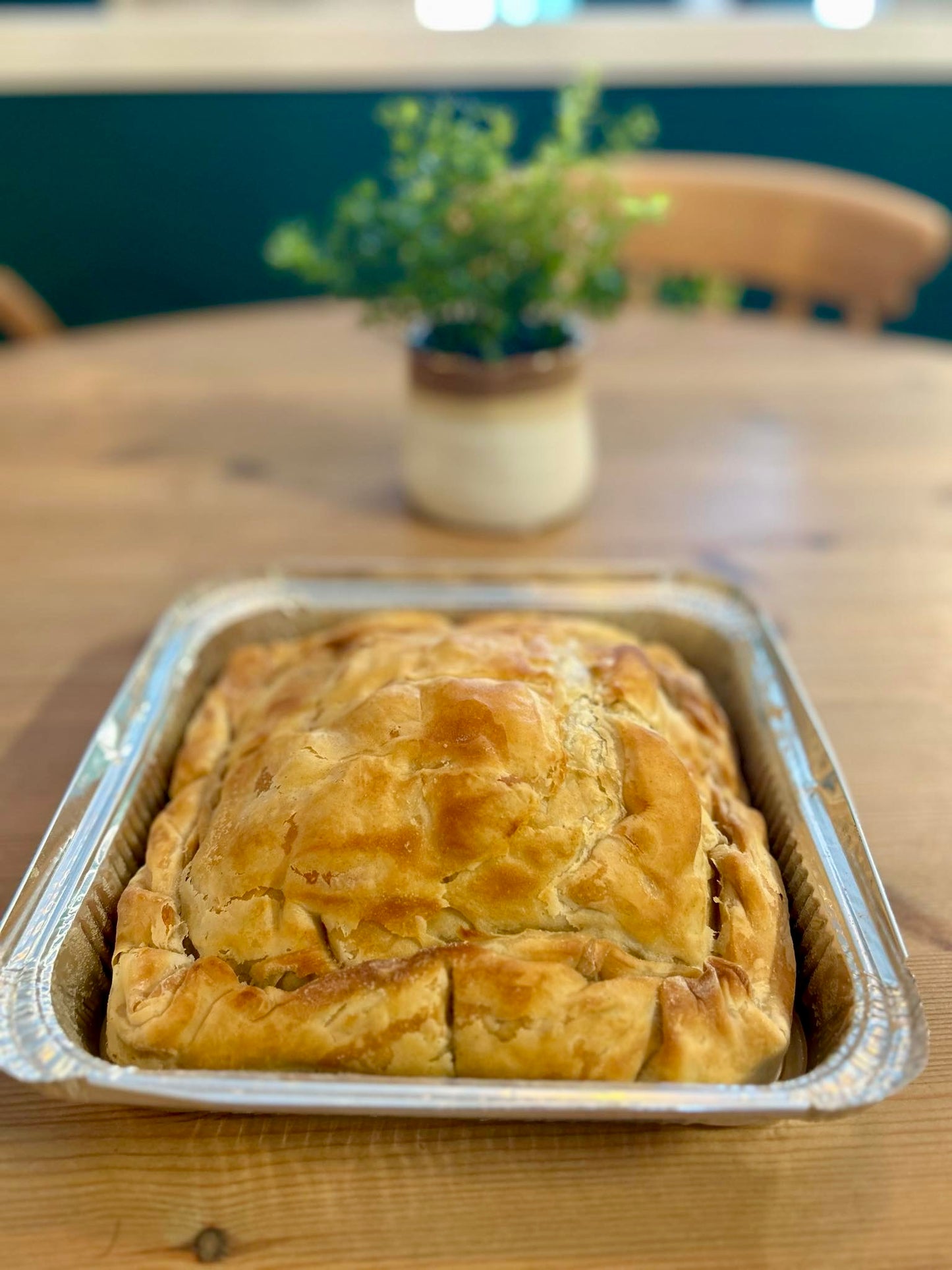 Spinach pie (Spanakopita) - (VG)